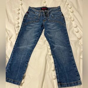 Ultralove capri denim pants size 00 Y2K vintage